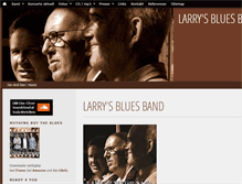 Tablet Screenshot of larrysbluesband.ch